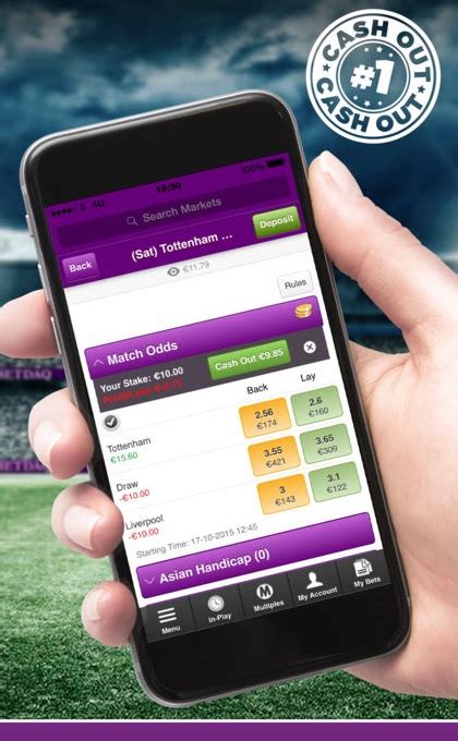 Betdaq Sports Mobile Betting App .